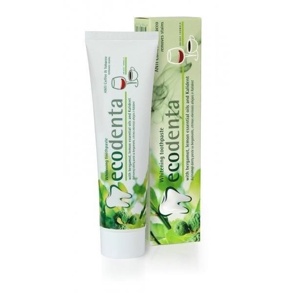 ECODENTA Toothpaste with bergamot, lemon and calender, FOR DISCOLORATIONS 100ml