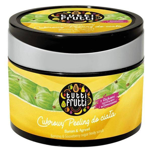 Tutti Frutti Banana and Gooseberry Sugar Moisturizing Body Scrub 300g