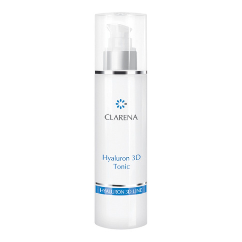 Clarena Hyaluron 3D Ultra Moisturising Tonic with 3 Types of Hyaluron Acid for Dry and Dehydrated Skin 200ml