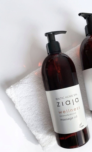 Ziaja Baltic Home Spa Wellness Massage Oil for Normal and Dry Skin 490ml Best Before 30.11.26