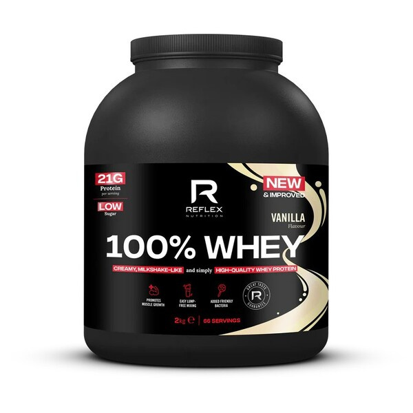 100% Whey, Vanilla - 2000g