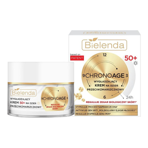 Bielenda Chrono Age 24H Wygładzający Krem Przeciwzmarszczkowy 50+ na Dzień 50ml