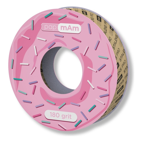 Staleks Pro Expert PapmAm White Disposable Abrasive Tape For Replaceable Plastic Case 180 Grit ATSC-180w 7 m
