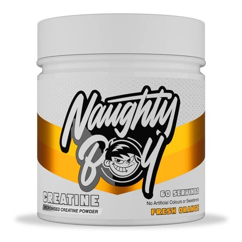 Naughty Boy Creatine Flavoured Micronised Powder to Increase Endurance and Strength 300g