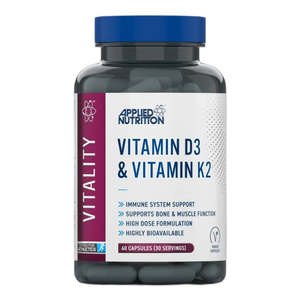 Applied Nutrition Witamina D3 i witamina K2 60 vcaps