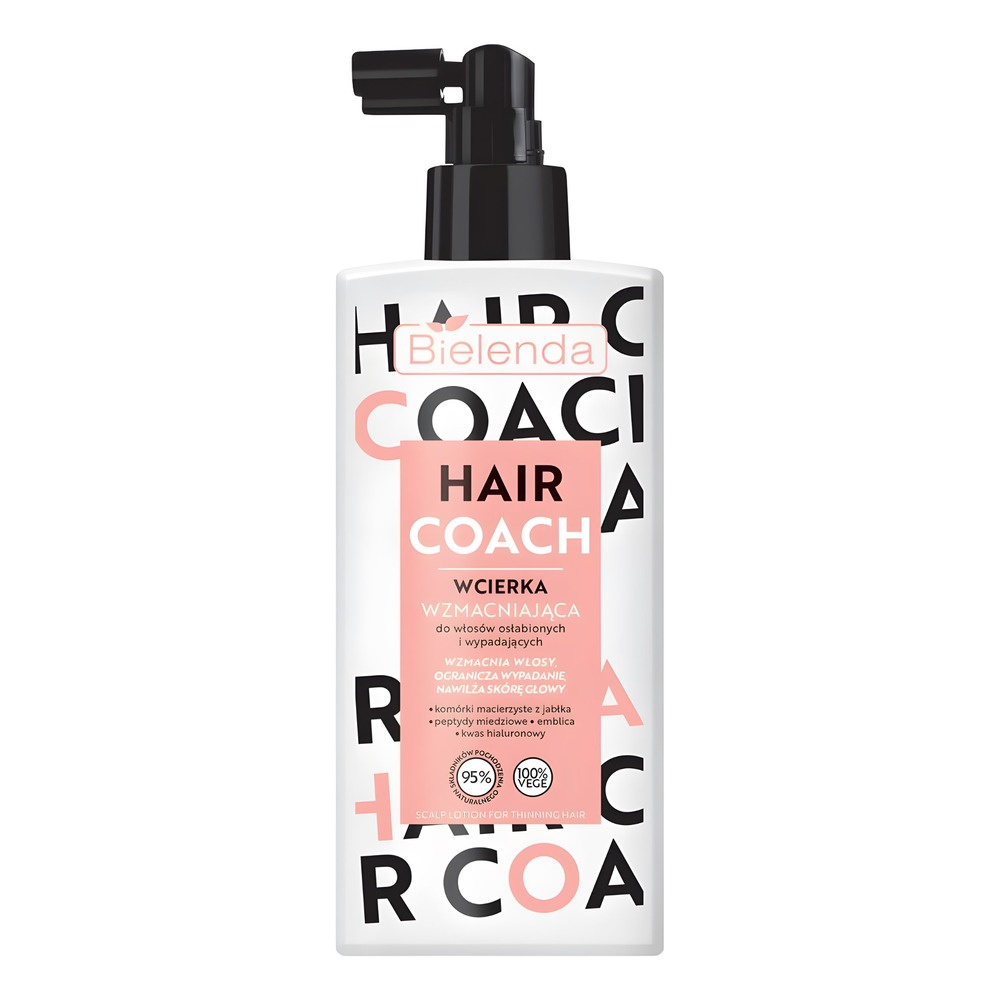 Bielenda Hair Coach Strengthening Scalp Lotion for Weak and Falling Hair 150ml
