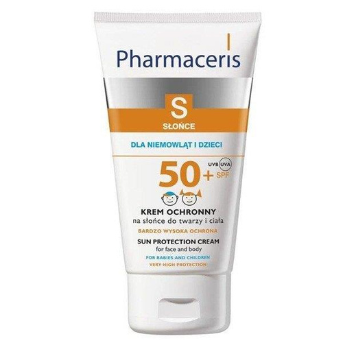 Pharmaceris S Sun Krem Ochronny na Słońce dla Dzieci i Niemowląt SPF 50+ 125ml