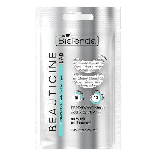 Bielenda BEAUTICINE LAB Peptydowe płatki pod oczy DEPUFF na worki pod oczami