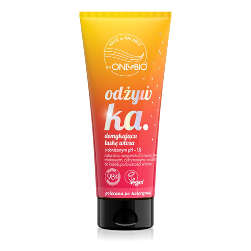 OnlyBio Hair in Balance Odżywka Domykajaca Łuskę Włosa 200ml