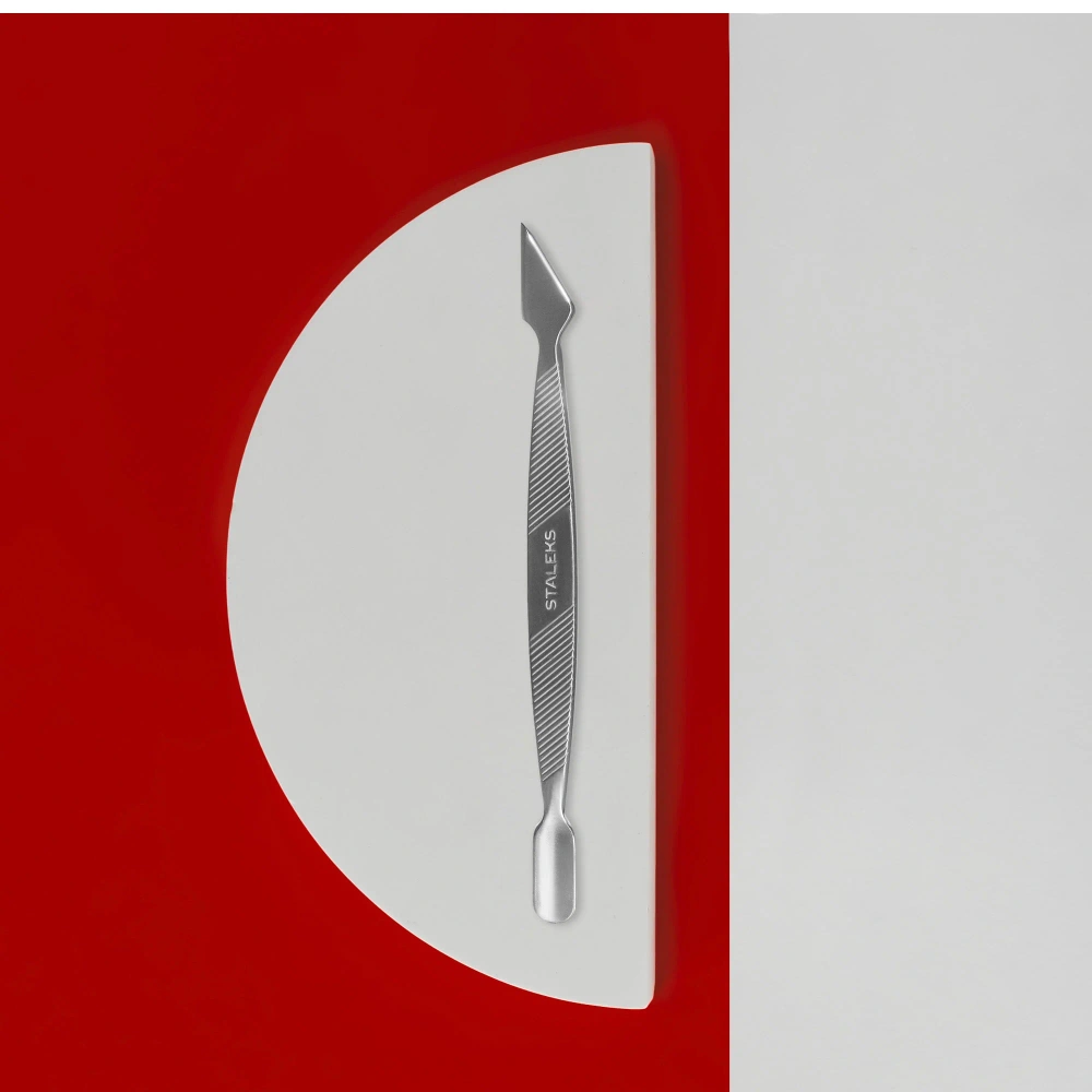 Staleks Classic 10 Type 1 Manicure Pusher Rounded Narrow Pusher And Cleaner