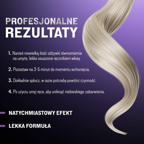 Joanna Professional Silver Boost Complex Conditioner Toning Silver Color 500g