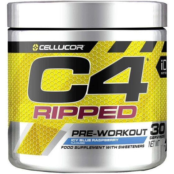 Cellucor C4 Ripped Pre-Workout Powder For Energy and Fat Burning 189g