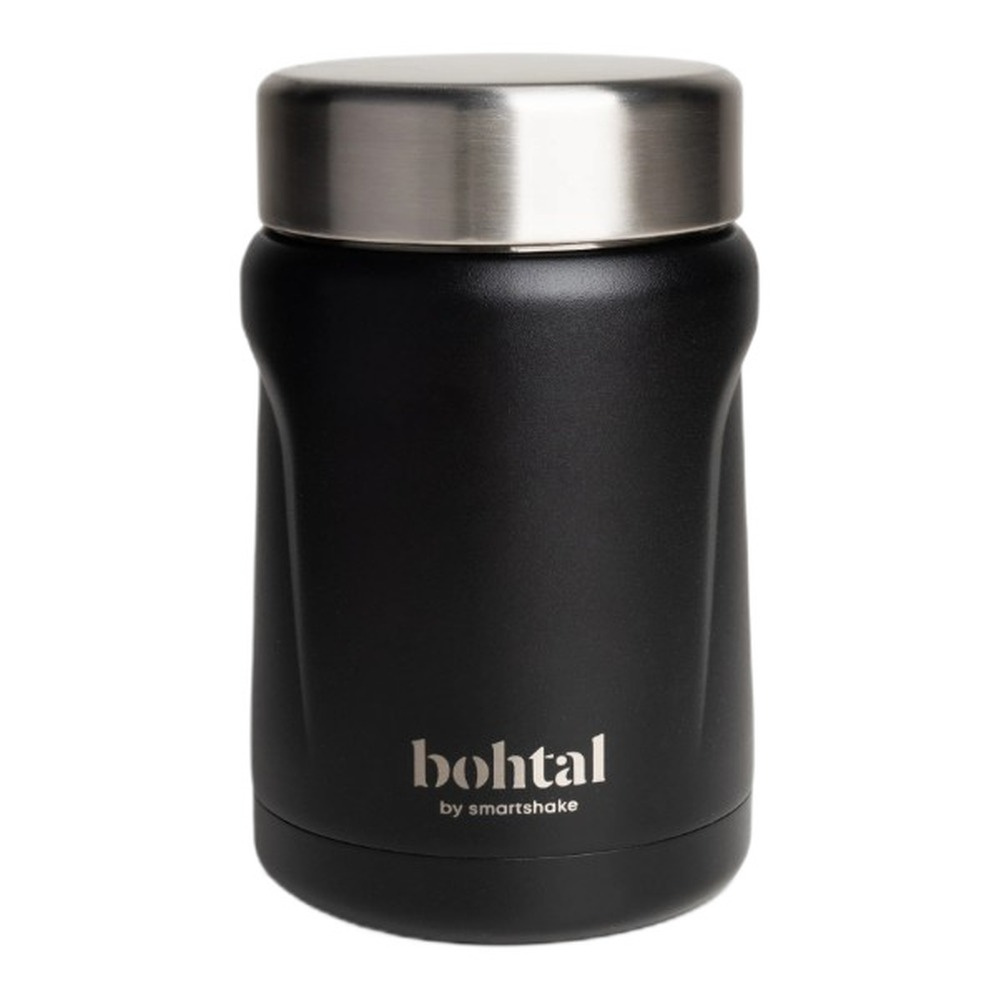 Bohtal Insulated Food Jar, Black - 550 ml.