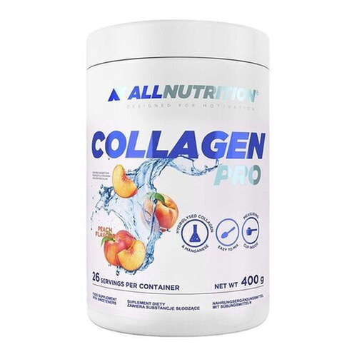 Allnutrition Collagen Pro Kolagen Hydrolizowany do Picia Peach 400g