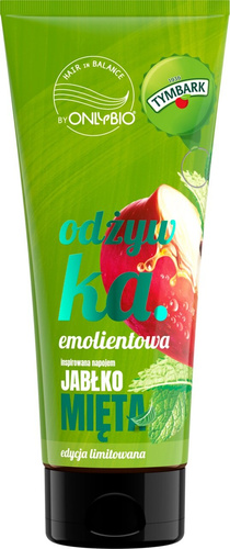 OnlyBio x Tymbark Hair in Balance Odżywka Emolientowa Jabłko-Mięta 200ml
