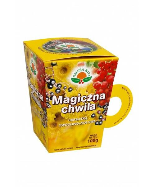 Natura Wita Fruit and Herb Tea Magic Moment 100g Best Before 31.08.26