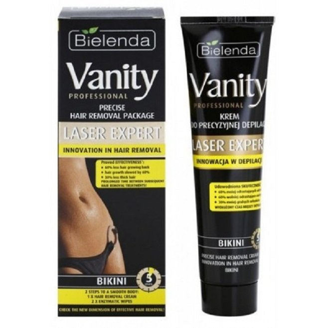 Bielenda Vanity Laser Expert Set for Precise Depilation Bikini 100ml