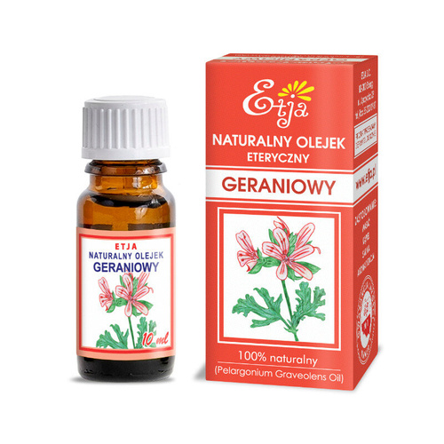 ETJA Olejek eteryczny naturalny - Geraniowy 10ml