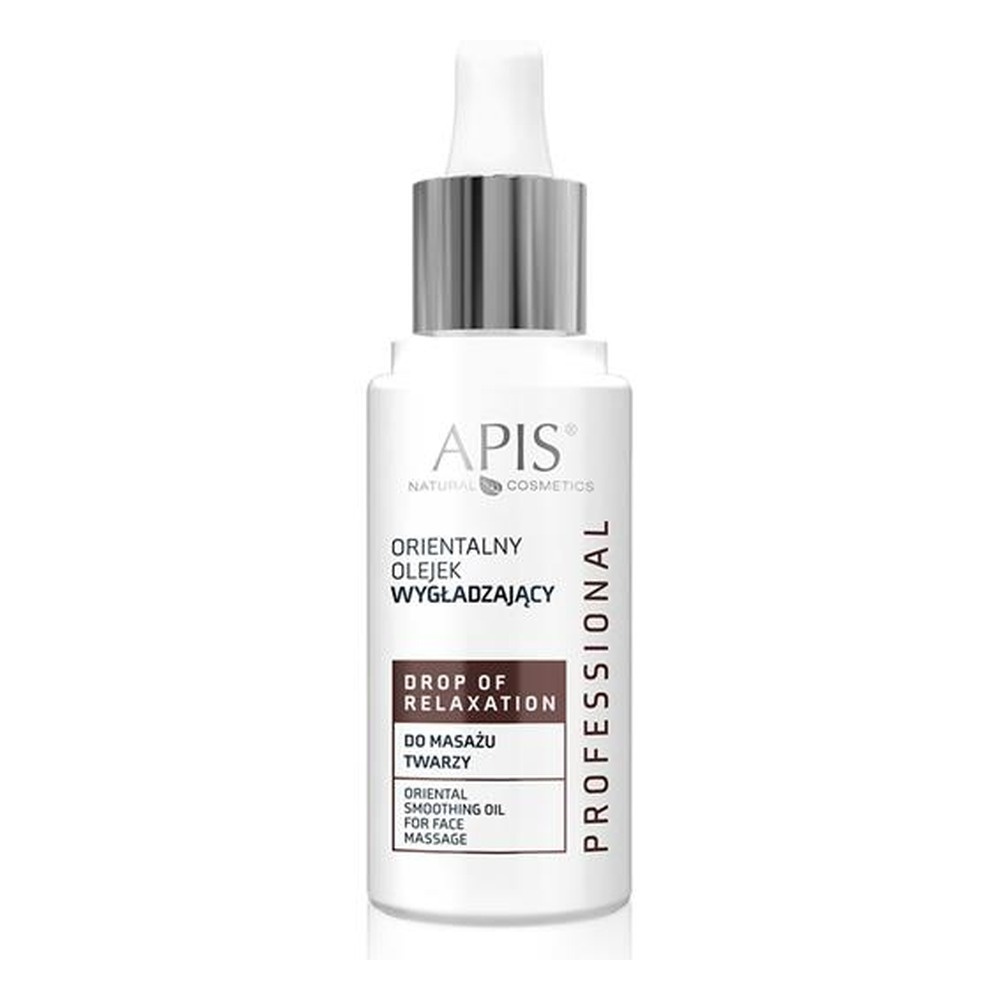 Apis Professional Drop of Relaxation Orientalny Olejek Wygładzający do Masażu Twarzy dla Skóry Dojrzałej 30ml