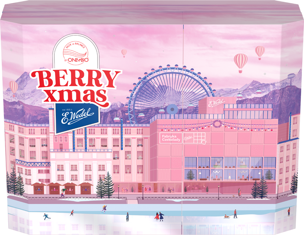 OnlyBio Hair in Balance Kalendarz Adwentowy Berry XMAS 24 Elementy