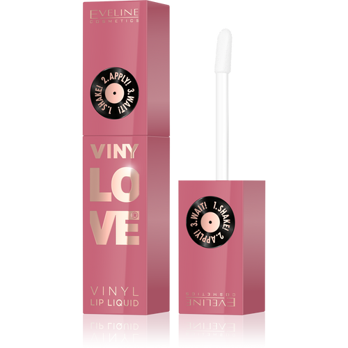 Eveline VinyLove Płynna Pomadka Winylowa z Efektem Gloss Nr 05 Rosy 4 ml