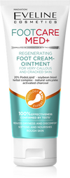 Eveline Med+ Foot Care Regenerujący Krem Maść do Bardzo Suchej Zrogowaciałej i Popękanej Skóry Stóp 100ml