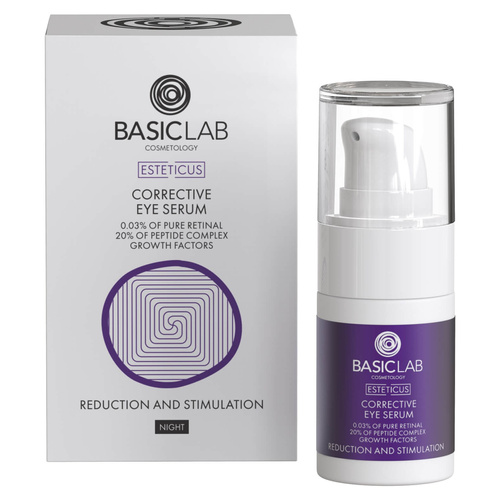 BasicLab Esteticus Corrective Eye Serum Pure Retinal 0.03% 15ml