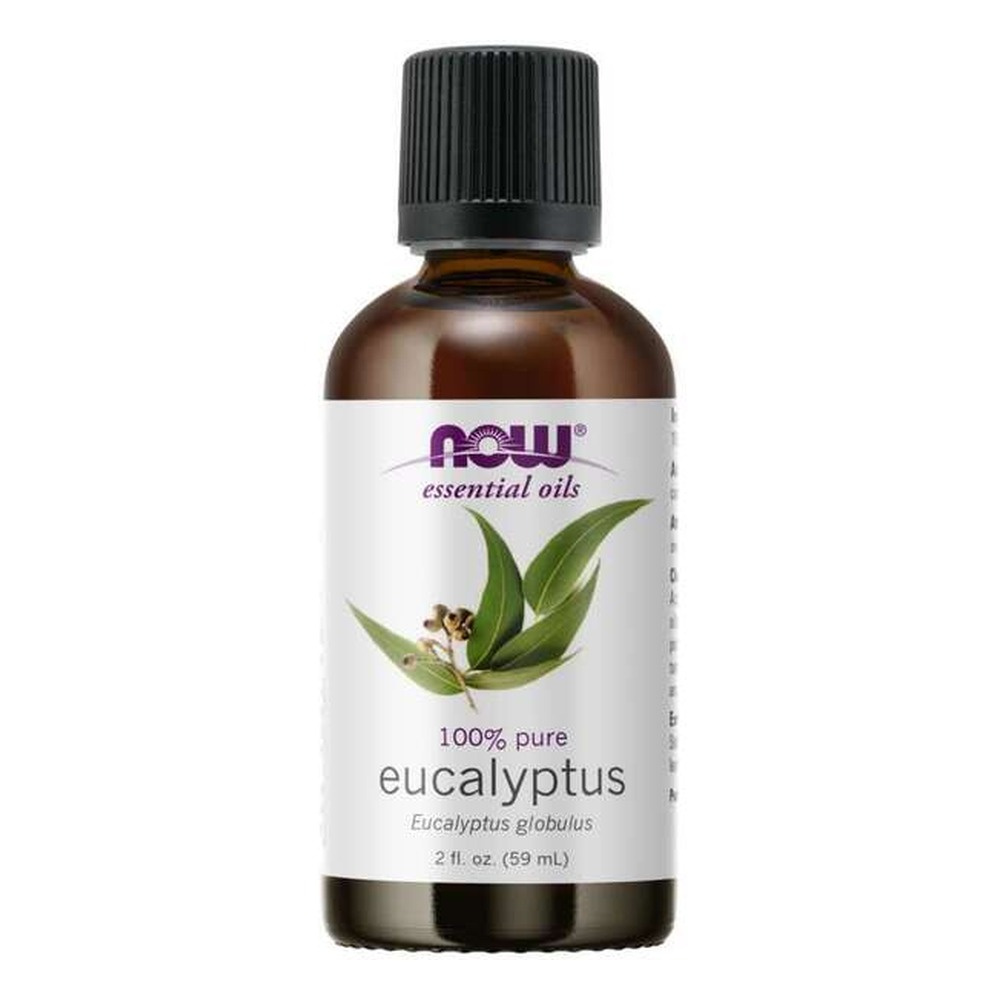 NOW Foods Olejek Eukaliptusowy Eteryczny Do Aromaterapii 59ml