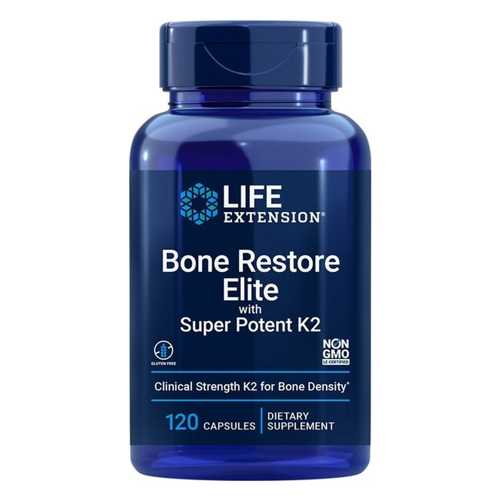 Bone Restore Elite with Super Potenet K2 - 120 caps