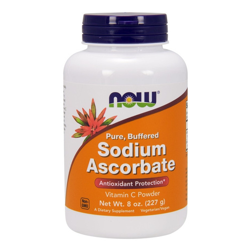 Now Foods Sodium Ascorbate Powder Buffered Supports Immune System 227g