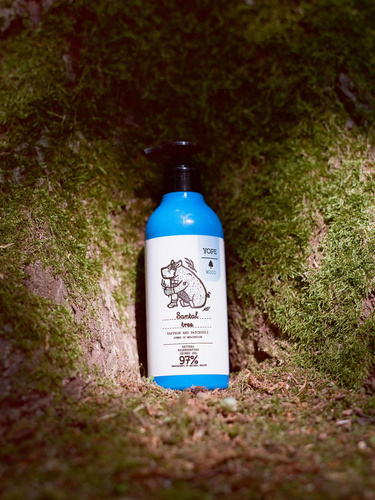 Yope Natural Regenerating Shower Gel Sandalwood Saffron and Patchouli 400ml