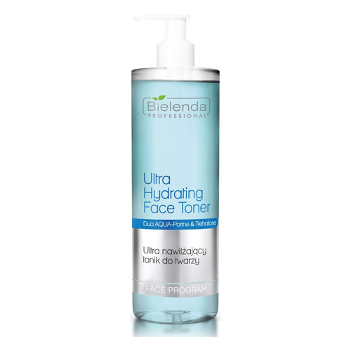 Bielenda Professional Face Program Duo Aqua Porin Ultra Moisturizing Tonic for Dry and Dehydrated Skin 500ml