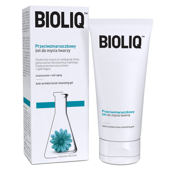 Bioliq Clean Przeciwzmarszczkowy Żel do Mycia Twarzy Oczyszcza i Pielęgnuje Skórę 125ml