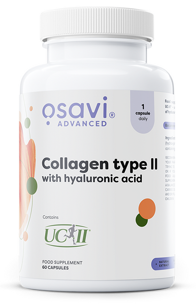 Osavi Collagen Type II with Hyaluronic Acid for Joint Support 60 Capsules