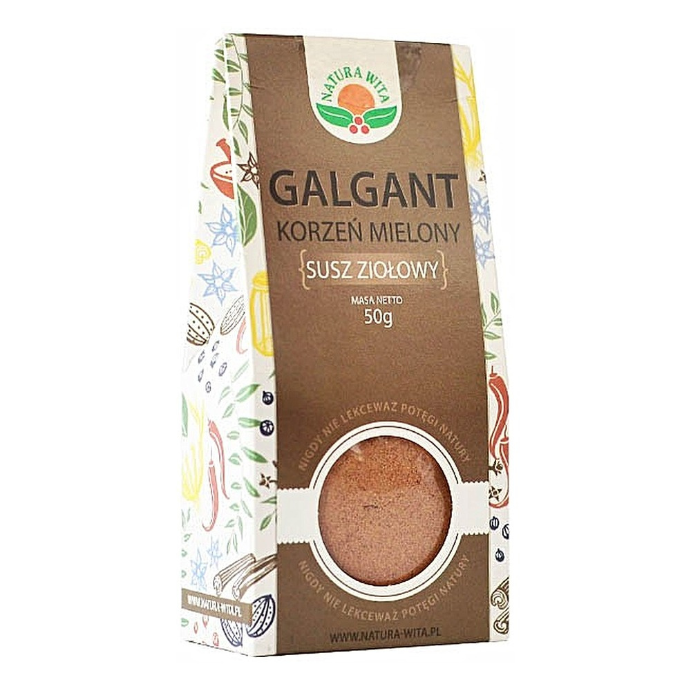 NATURA-WITA Galgant korzeń mielony 50g
