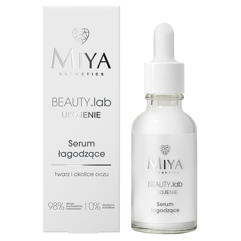 Miya BEAUTY.lab Ukojenie Serum Kojące dla Skóry Podrażnionej i Wrażliwej na Dzień i na Noc 30ml