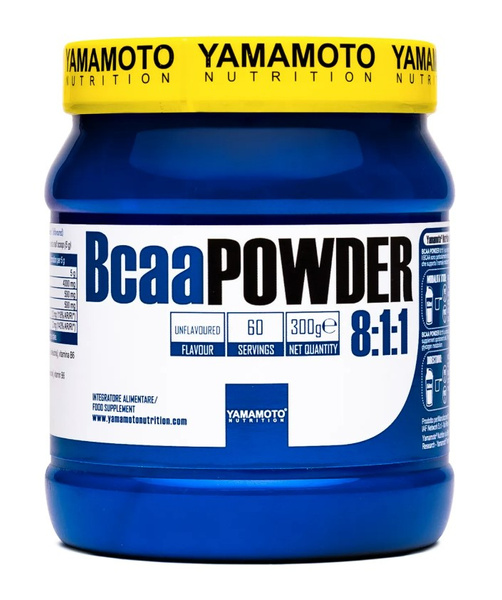 Yamamoto Nutrition BCAA Powder 8:1:1, Unflavoured - 300g