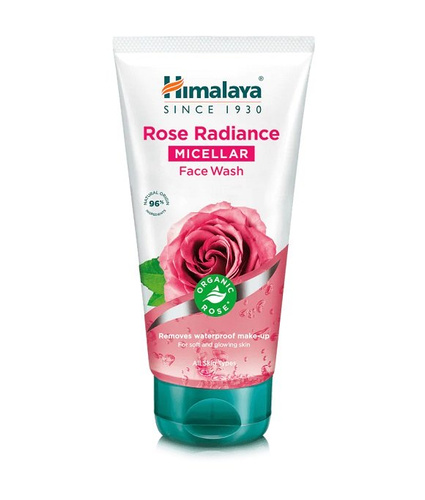 Himalaya Rose Radiance Micelarny Żel do Mycia Twarzy Na Promienną Cerę 150ml