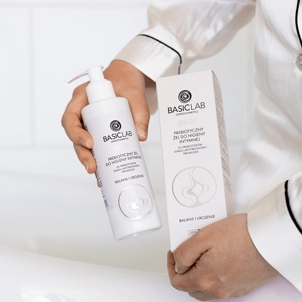 BasicLab Prebiotyczny żel do higieny intymnej 300ml