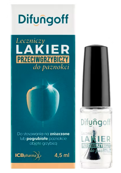 Difungoff Lakier Przeciwgrzybiczy do Paznokci 4.5ml