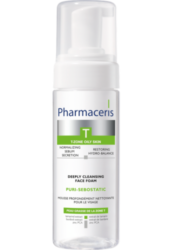 Pharmaceris T Puri Sebostatic Deeply Cleansing Face Foam Acne and Combination Skin 150ml