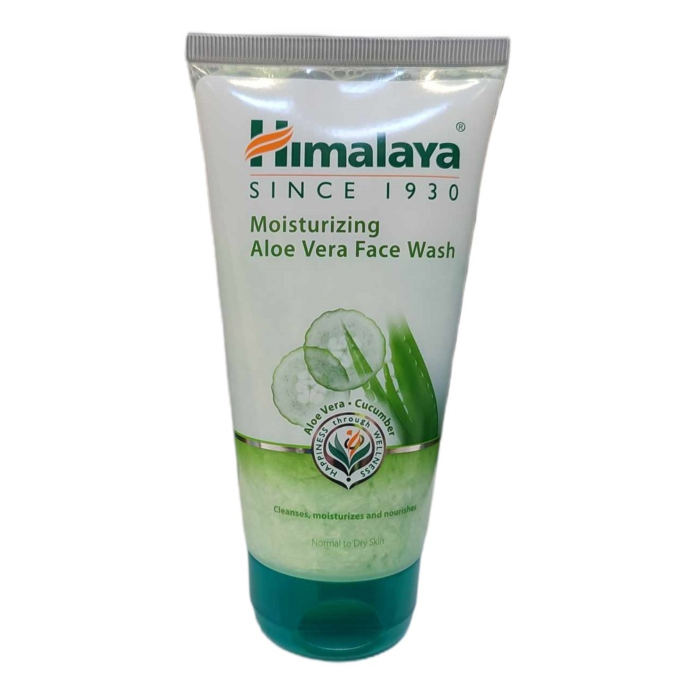 Himalaya Nawilżający Aloesowy Żel do Mycia Twarzy do Delikatnego Oczyszczania 150ml