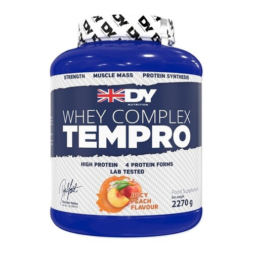 Dorian Yates Whey Complex Tempro Białko serwatkowe, Soczysta brzoskwinia 2270g
