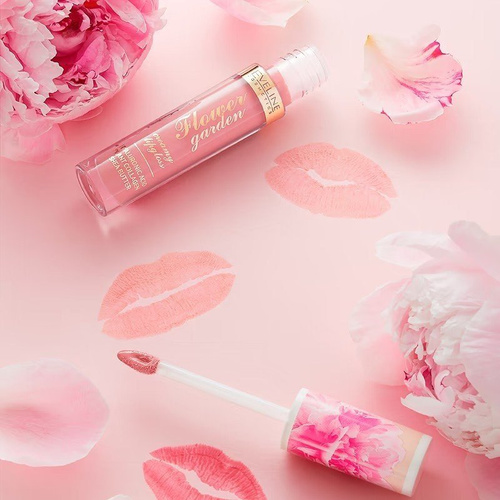 Eveline Flower Garden Creamy Lip Gloss No.03 Magnolia Charm Vegan 4.5ml