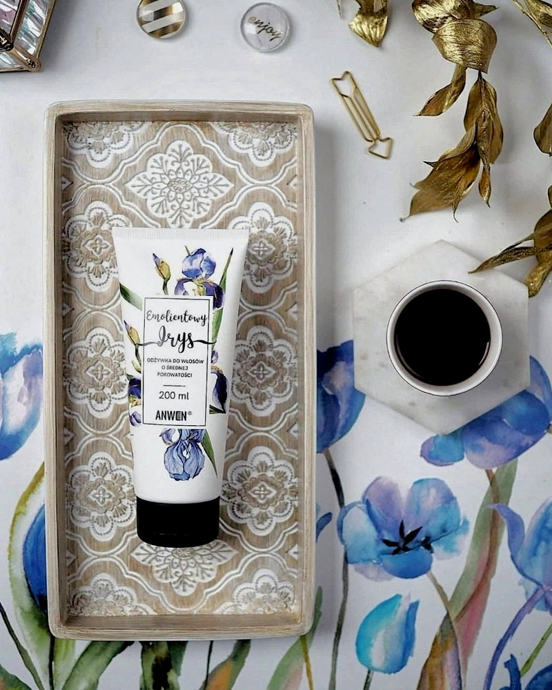 Anwen Emollient Iris Smoothing Conditioner for Medium Porosity Hair 200ml