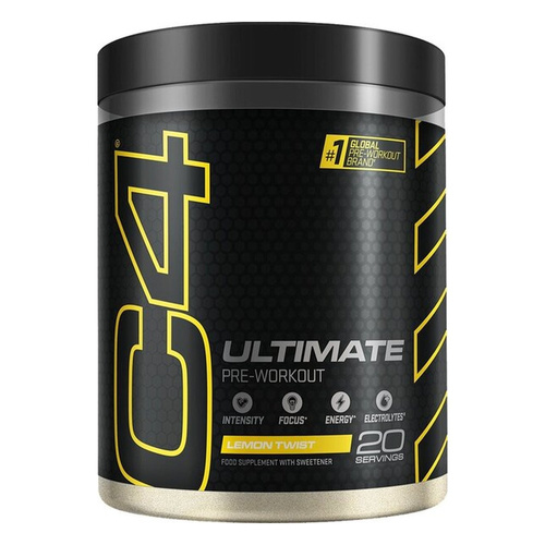 Cellucor C4 Ultimate (New Formula) Przedtreningówka w proszku, Lemon Twist 380g