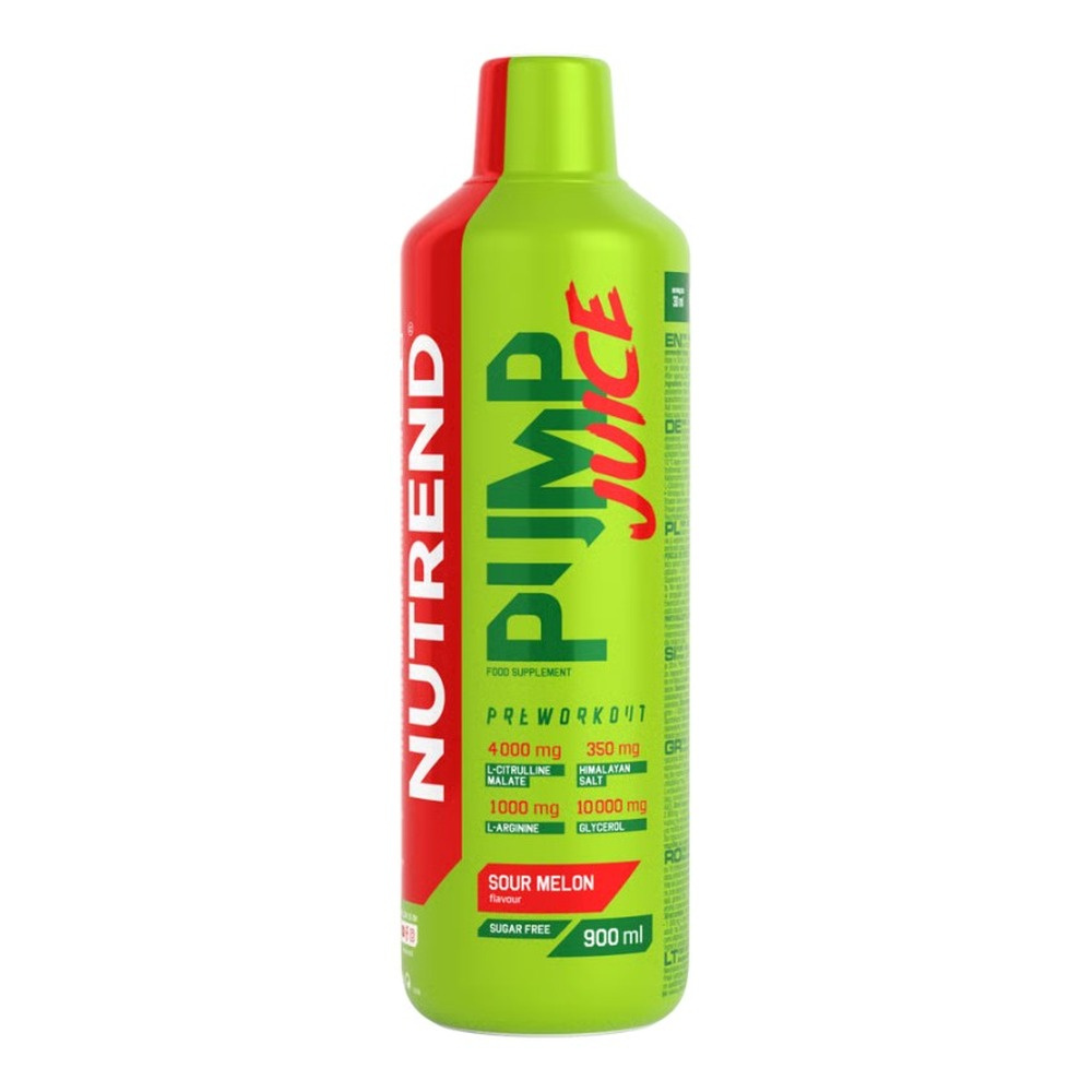 Nutrend Pump Juice Pre-Workout Liquid Sour Melon 900ml