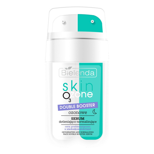Bielenda Skin O3 Zone Double Booster Ozone Oxygenating and Normalizing Serum for Problematic Skin with Imperfections 2x7.5ml