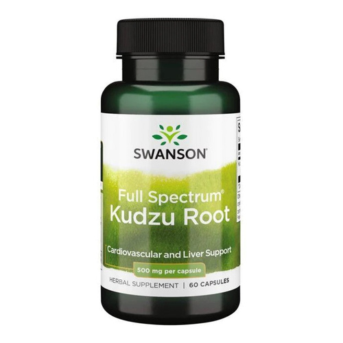 Swanson Full Spectrum Kudzu Root 500mg 60 Capsules