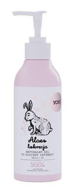 Yope Żel do Higieny Intymnej Aloes i Lukrecja 300ml